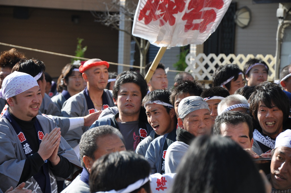 藤若　担ぎ手（一瞬の集中）