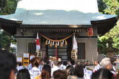 子安神社にて（小祭）