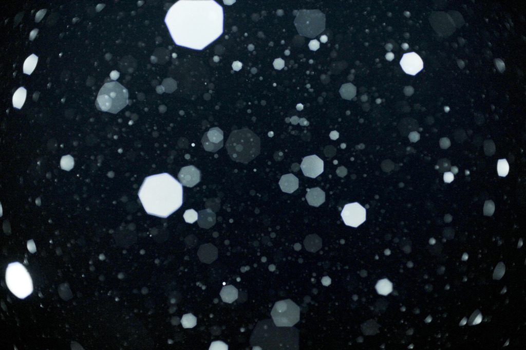 七角形の雪