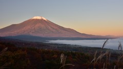 晩秋の富士（壱）