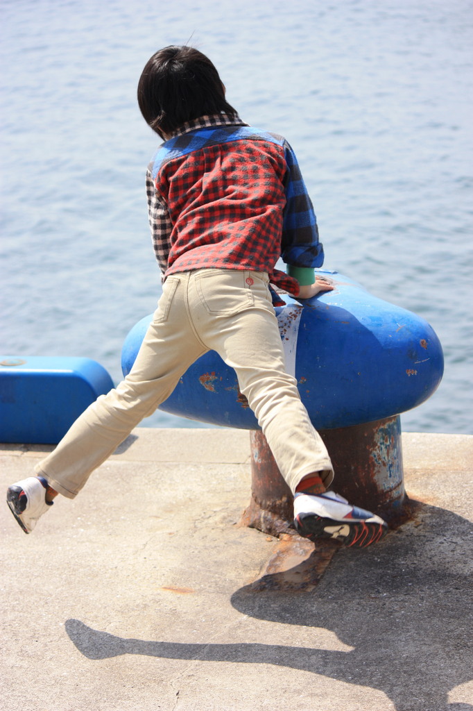 わーい海だー！