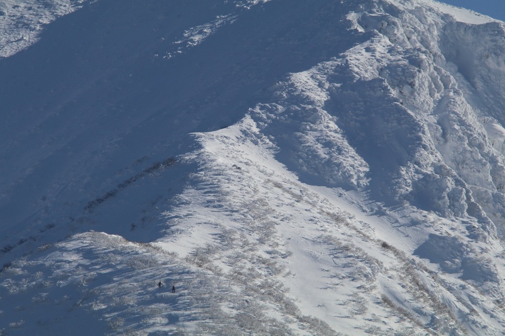 二人の登山者