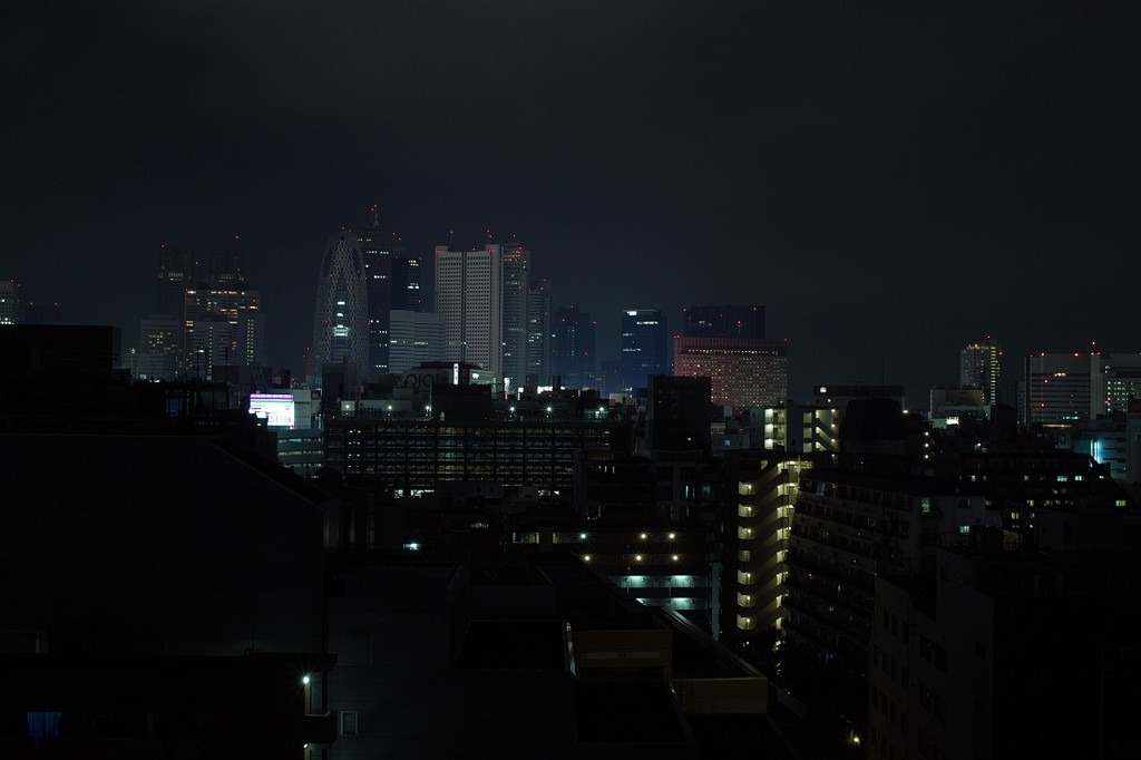 ホテルからの夜景