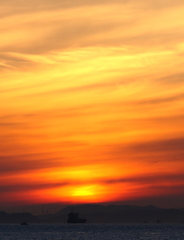 瀬戸の夕暮れ