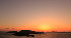 the end of a day 