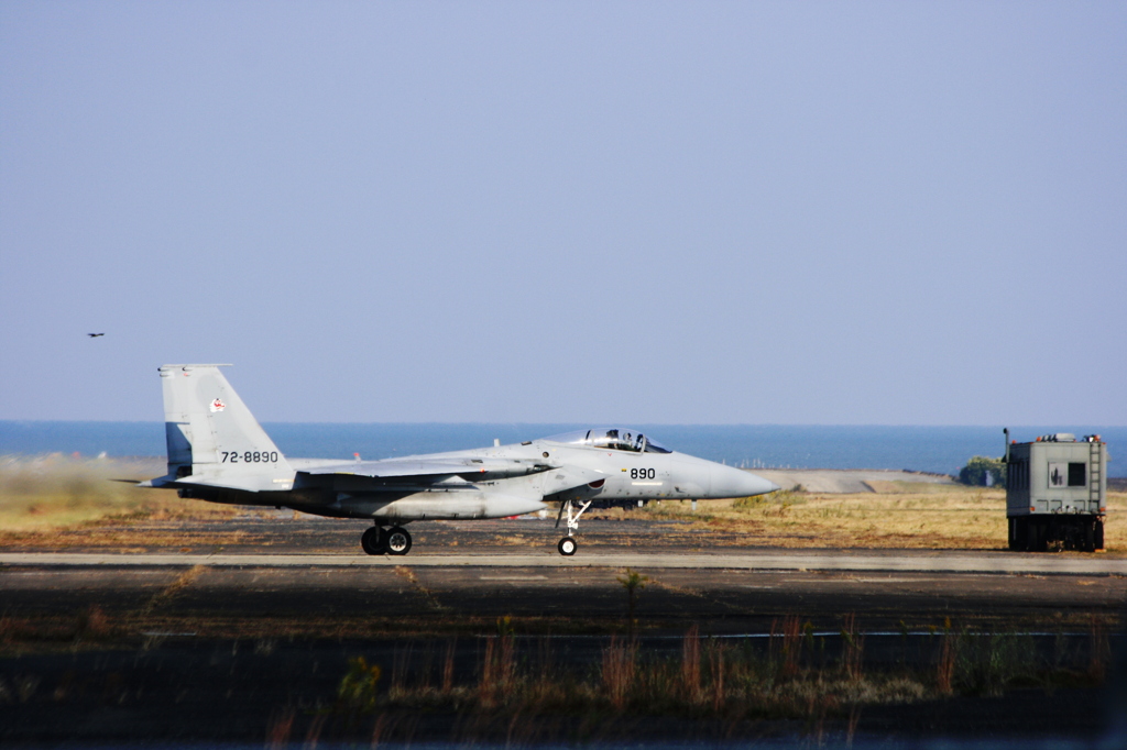 8空団機動飛行終了