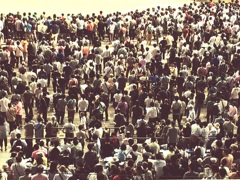 People waiting for that time