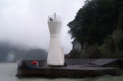 雨の堤防釣り２