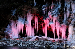 三十槌の氷柱 ２