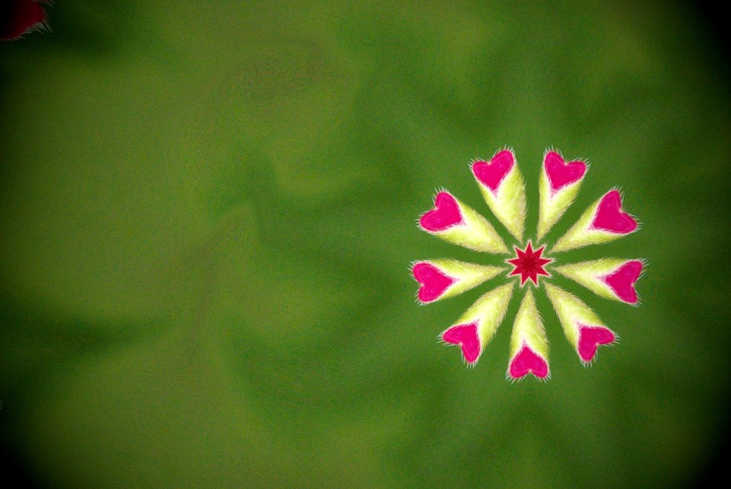 Heart bouquet