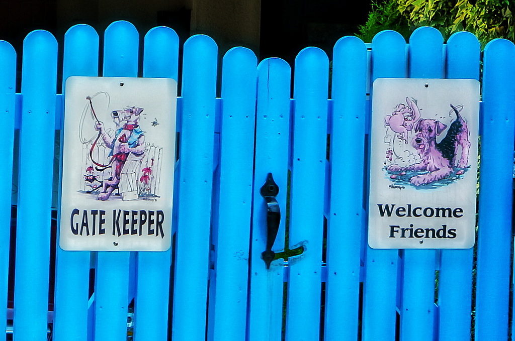 GATE KEEPER or Welcome Friends