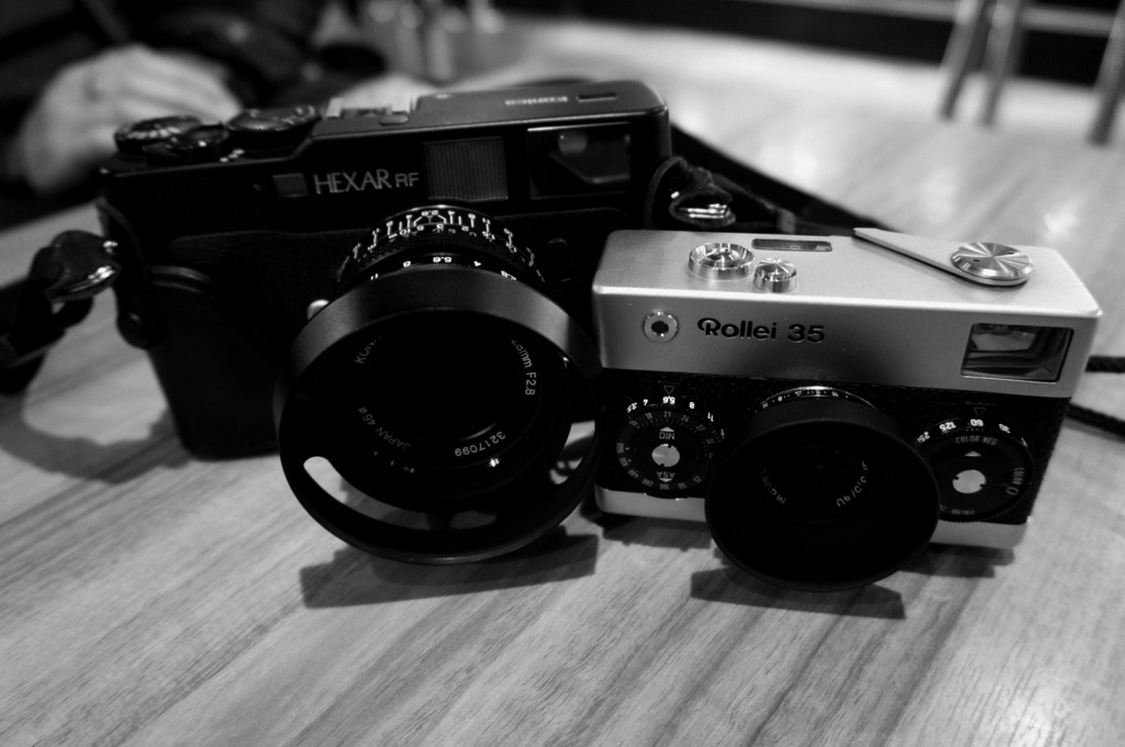 Konica HEXAR RF＆Rollei35
