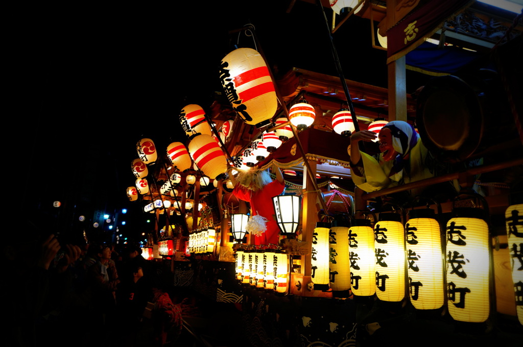 山車競演