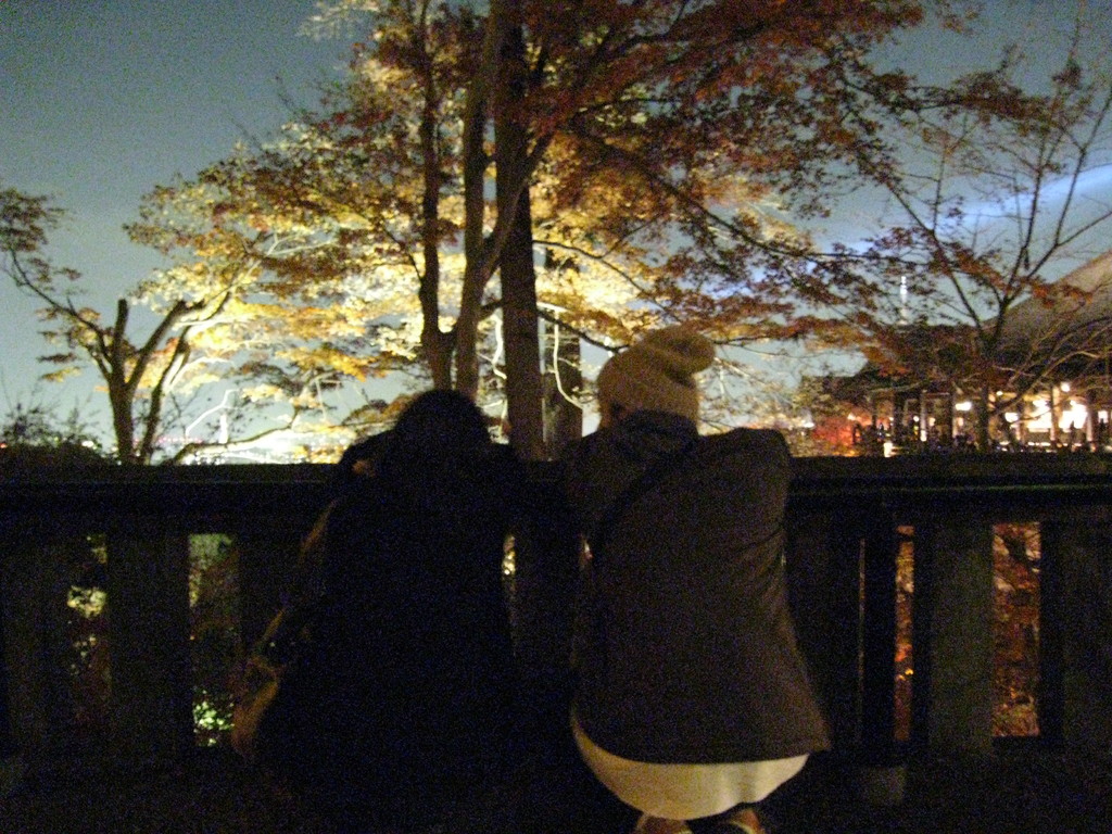 二人並んで。。