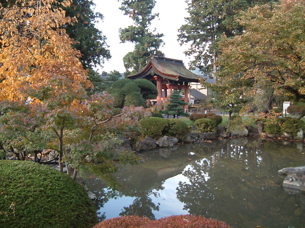 恵林寺の庭園