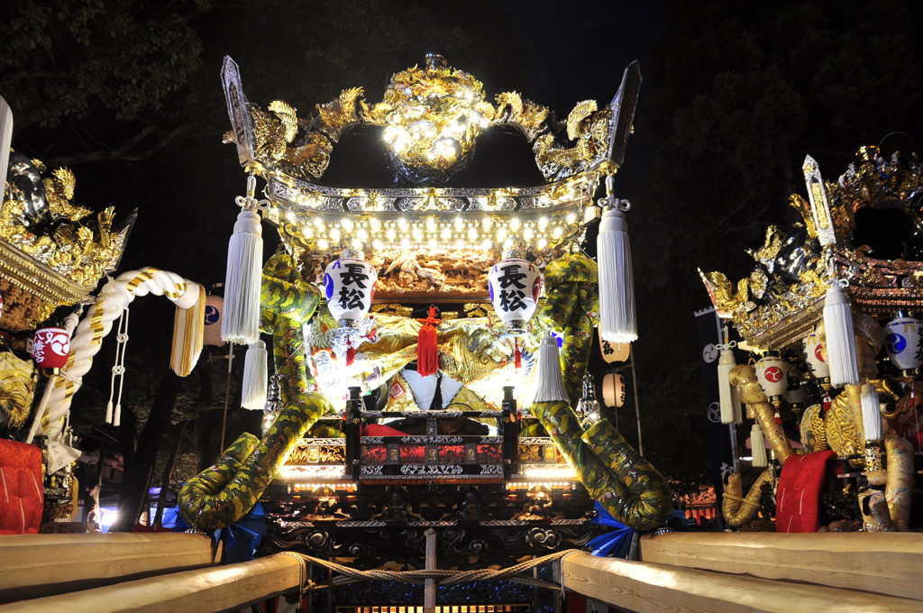 H25魚吹八幡神社本宮(長松)