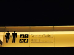 Deluxe Toilet !!