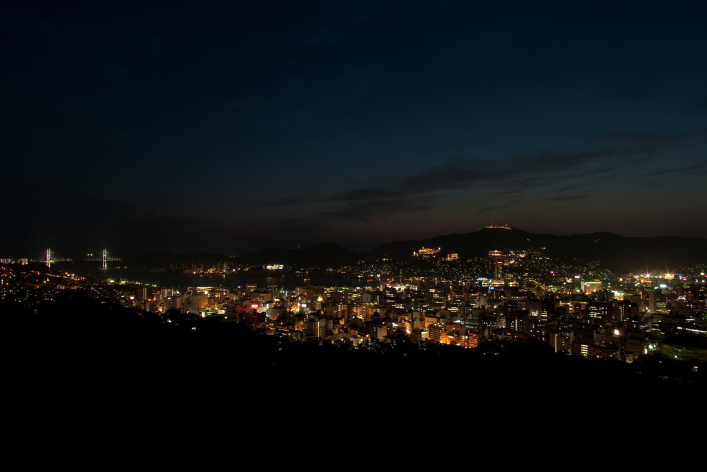 長崎市の夜景