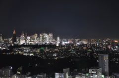 新宿方面（夜景）