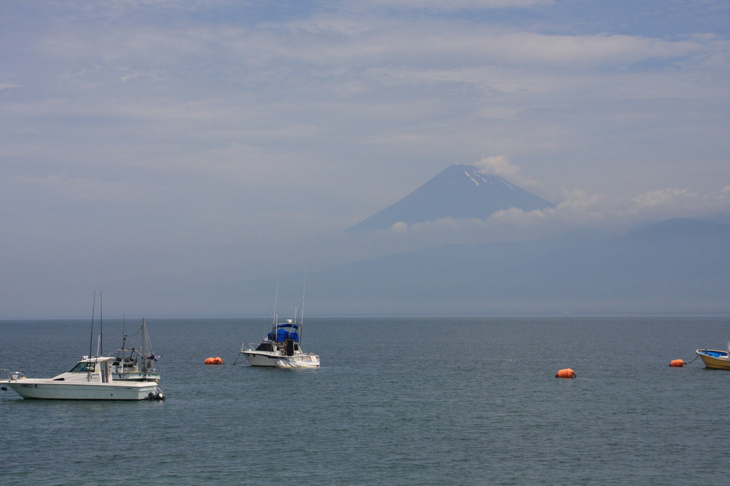 西伊豆より富士山