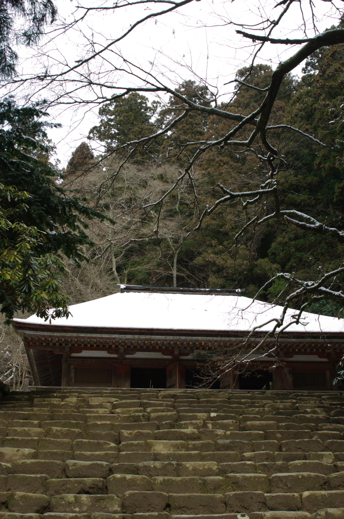 雪の室生寺