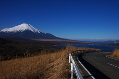 三国峠からの富士山。
