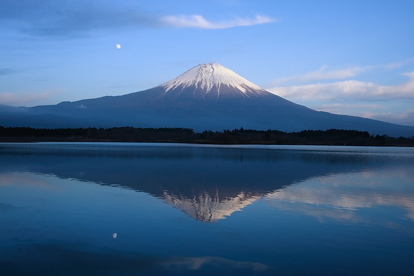 逆さ富士。