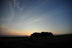 夕暮れの秋