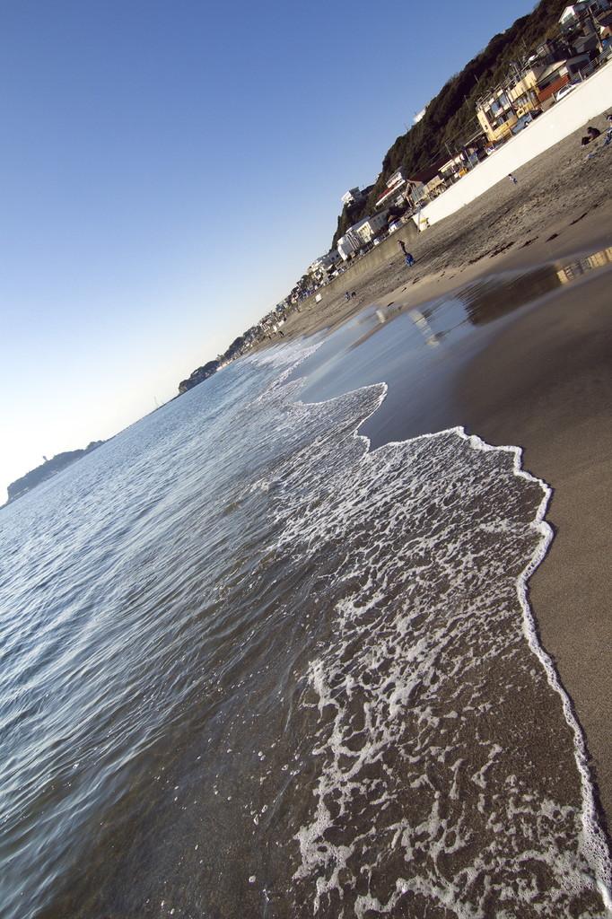 江ノ島の海岸線