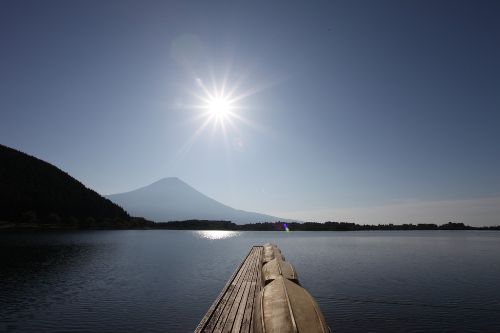 田貫湖にて