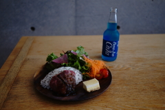 地中美術館ランチ