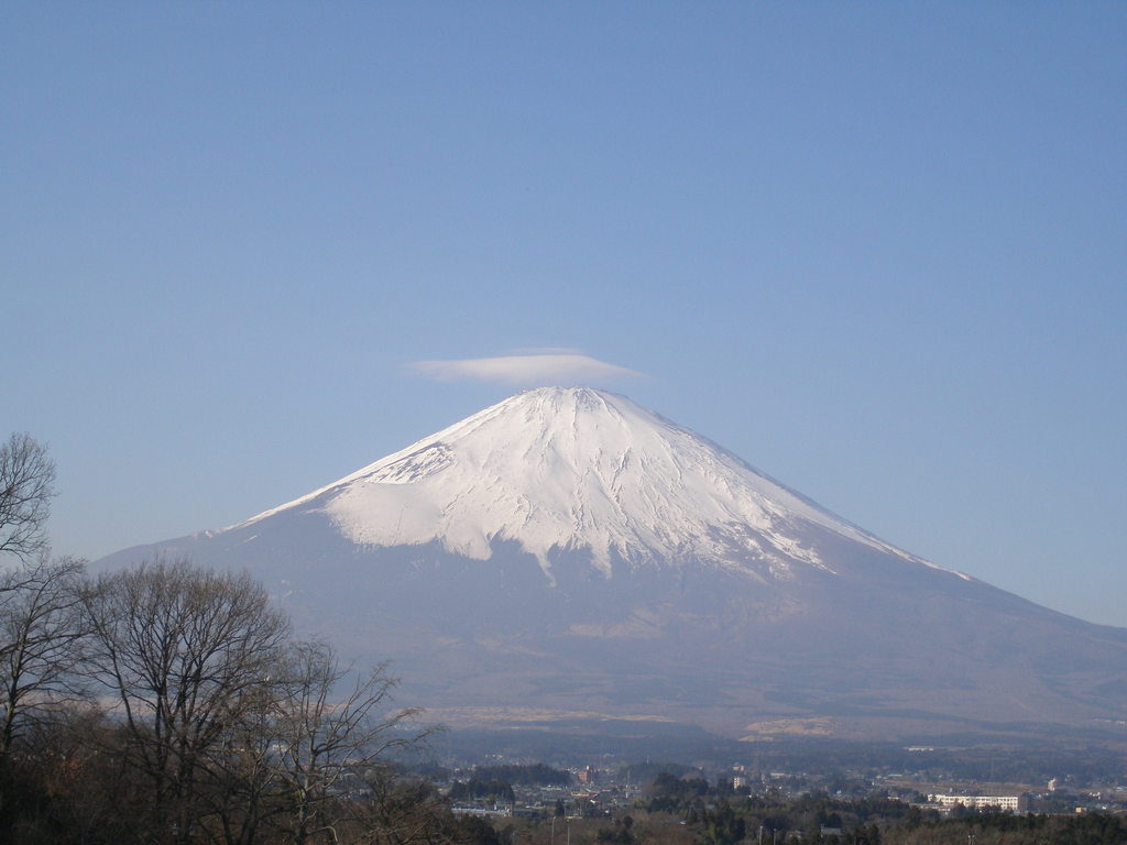 cloud on the Mt.FUJI