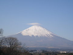 cloud on the Mt.FUJI