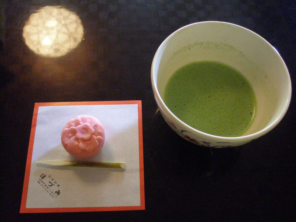 sweets & green tea 