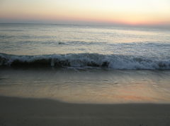 at break of dawn