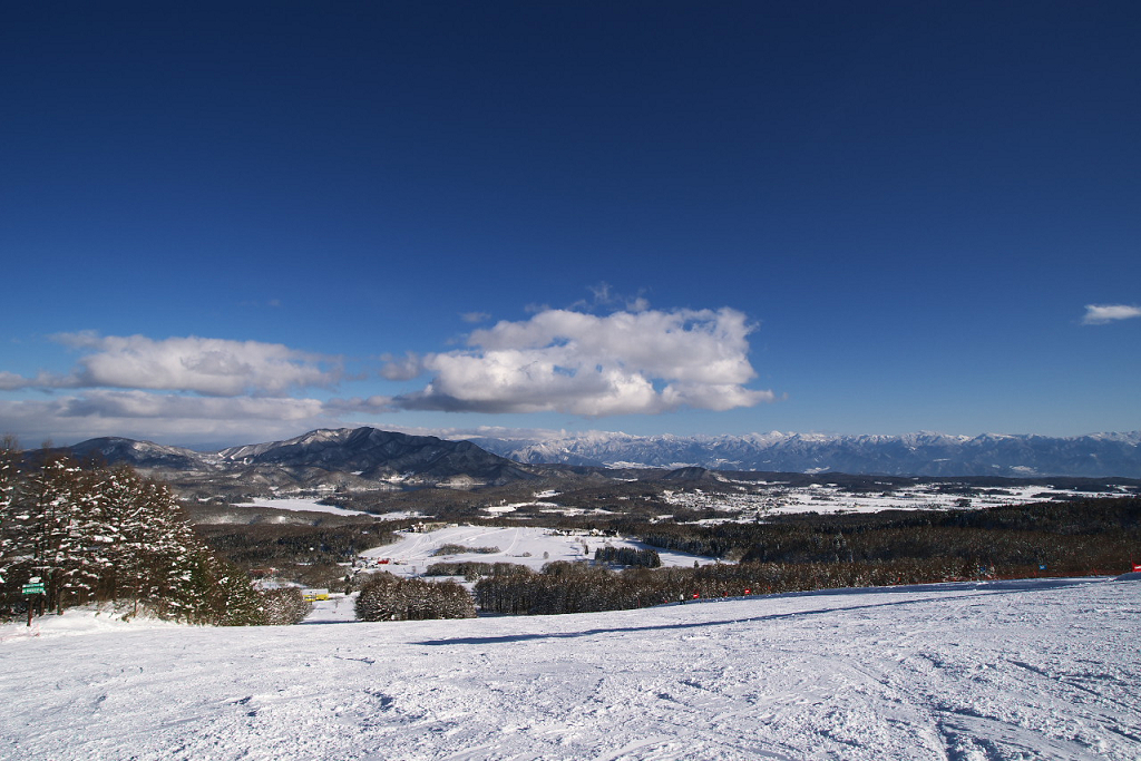 野尻湖方面