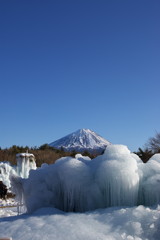 樹氷と富士