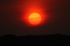 夕日が綺麗な日