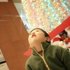 Xmasツリーと男の子
