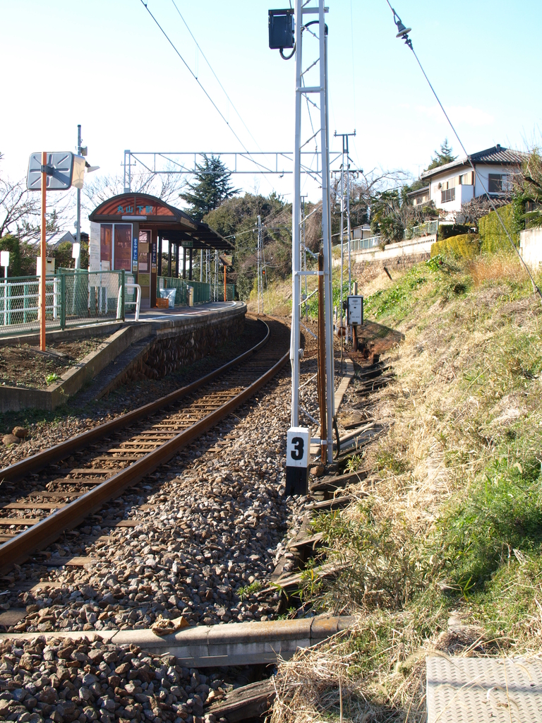 ローカル線の駅