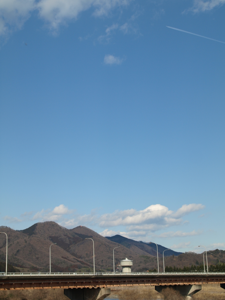 青い空