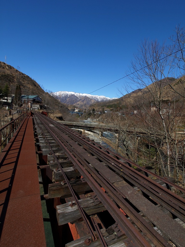 廃線の鉄橋