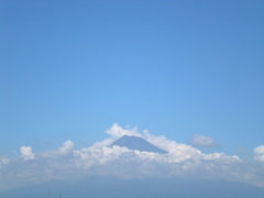 やっと見つけた富士山