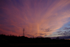 2010-11-23 今日の夕焼け