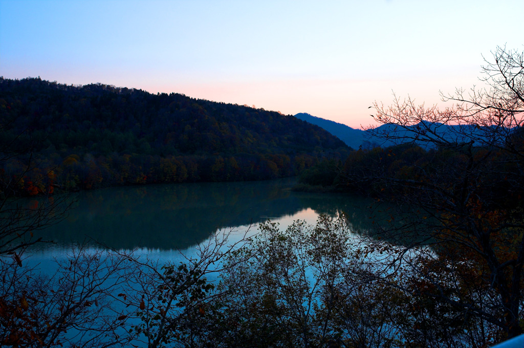 夕暮れ（清湖）