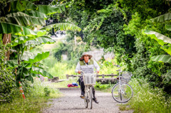 Bicycle man.