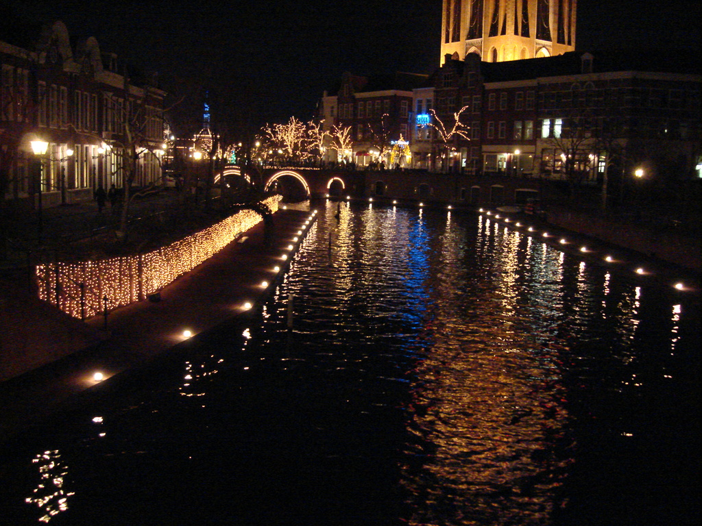 １２月の運河　