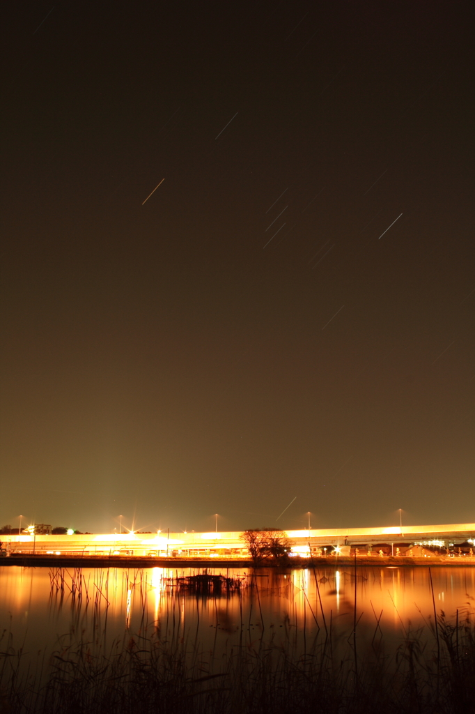 オリオン座の流れ星