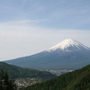 御坂峠からの河口湖と富士