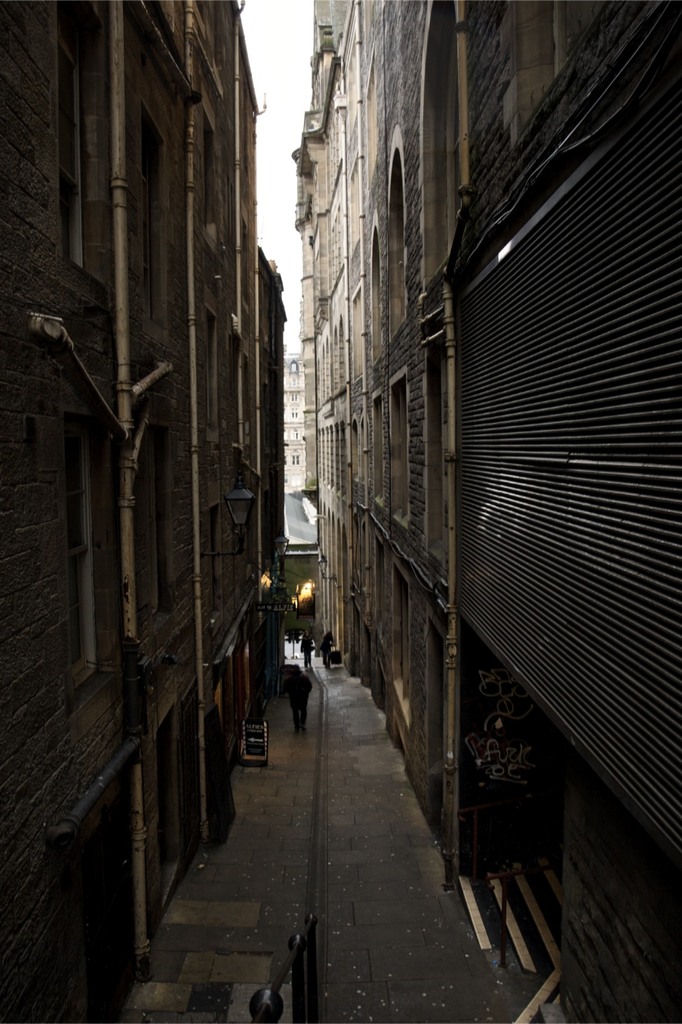 an alley